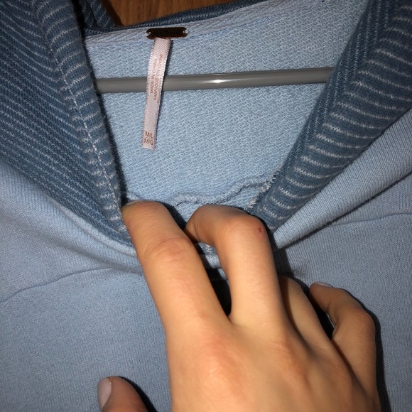 Free People Throw on Hoodie/Bat Wing Sweatshirt! - Picture 2 of 4